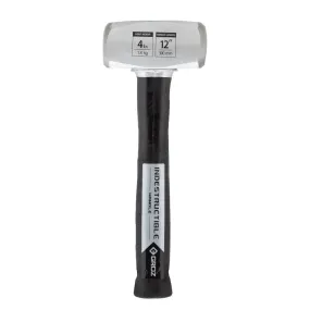 12" Indestructible Handle Club Hammer, Soft Face 30 HRC, 4 lb.