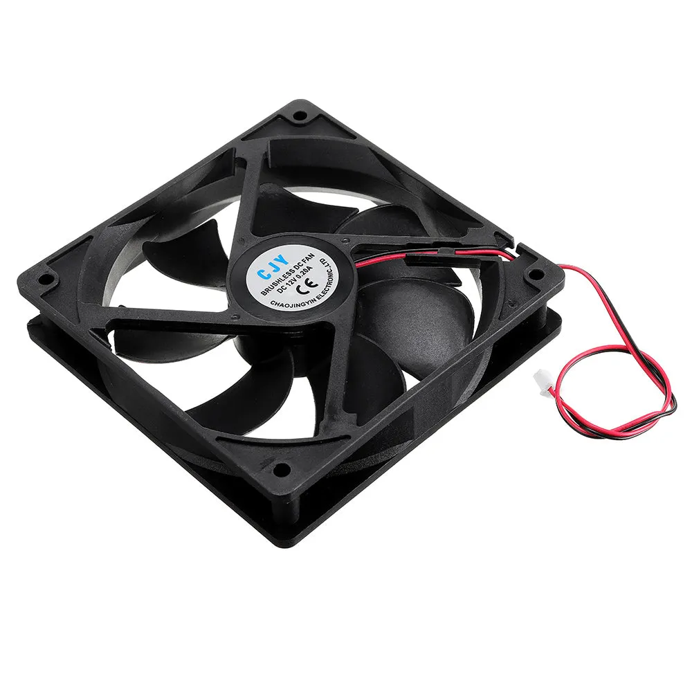 12V DC Fan 12025 Cooling Fan 12CM Ultra-quiet Fan