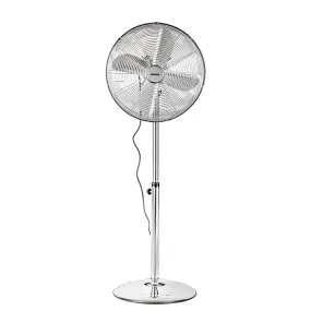 16-Inch Luxury Three-Speed Chrome Metal Fan 50W