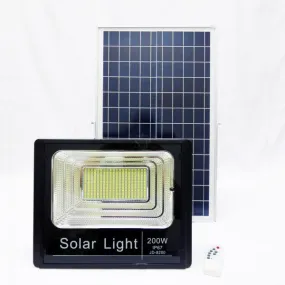 200W Solar Security Flood Light with Light Sensor