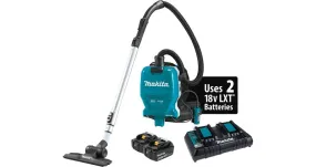 2021 Makita 36V (18V X2) LXT® Brushless 1/2 Gallon HEPA Filter Backpack Dry Vacuum Kit (5.0Ah) (XCV09PT)