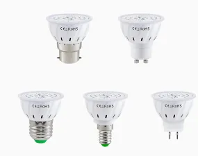 2Pcs 48 LEDs E14 LED Grow Light Bulb For Indoor Plants - Full Spectrum Lamp Garden Decorate AZ22618