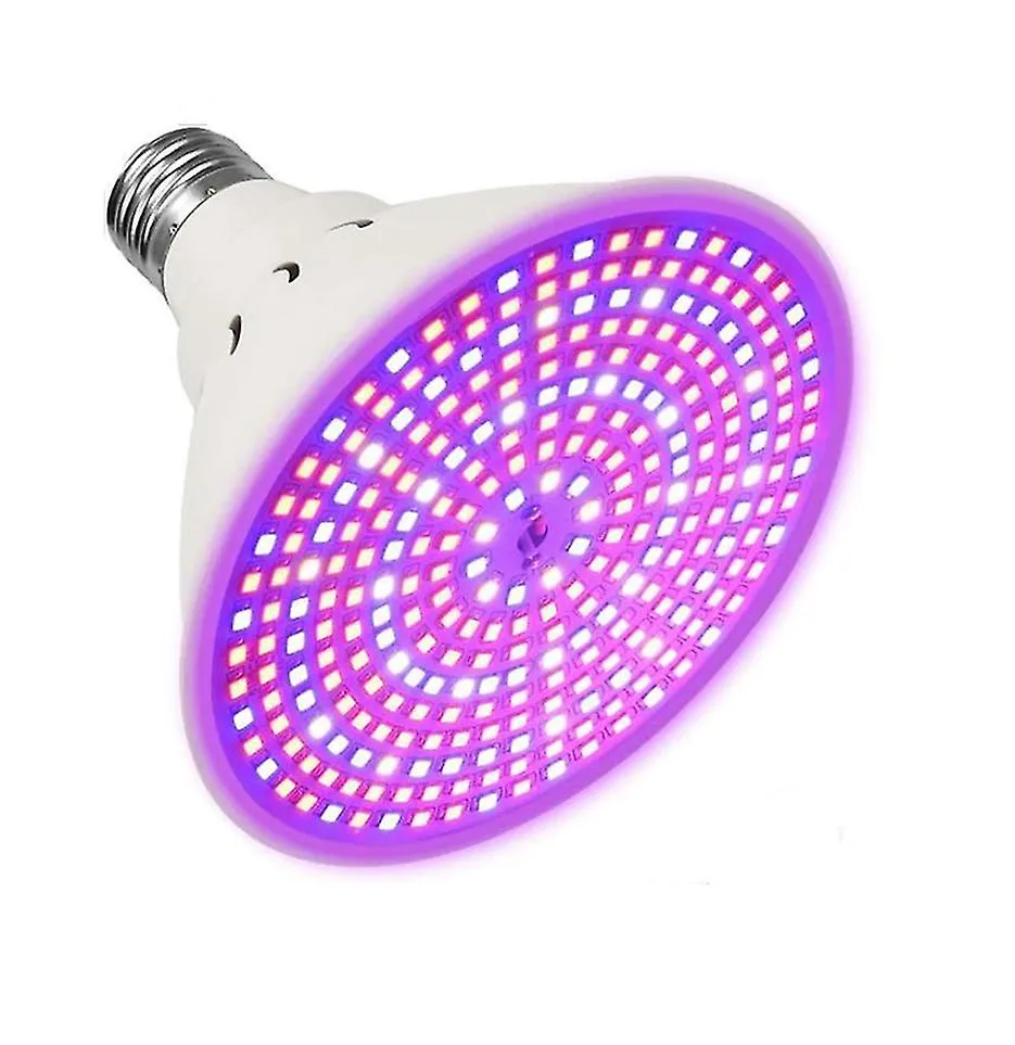 2Pcs 48 LEDs E14 LED Grow Light Bulb For Indoor Plants - Full Spectrum Lamp Garden Decorate AZ22618