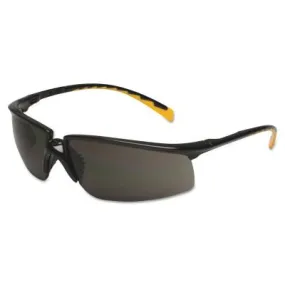 3M™ Privo Safety Eyewear, Gray Lens, Polycarbonate, Anti-Fog, Black Frame, 12262-00000-20