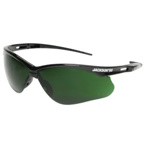 50010 Jackson Safety SG Safety Glasses, Customizable, Shade 5.0 IR, Anti-Scratch