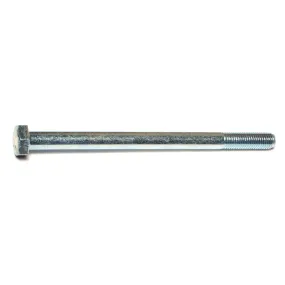 5/16"-24 x 4-1/2" Zinc Plated Grade 5 Steel Fine Thread Hex Cap Screws