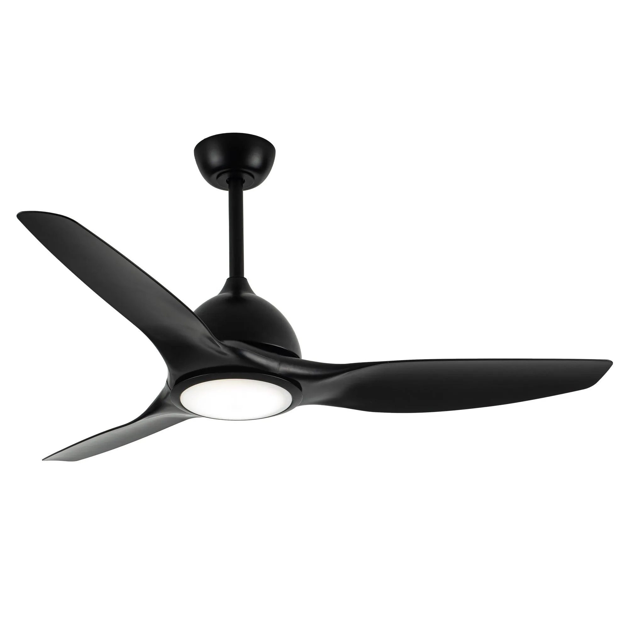 52" Vaczon 3 Blades Ceiling Fan with LED Light and Remote Control