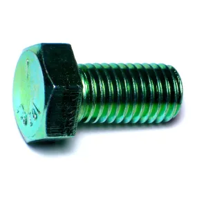 5/8"-11 x 1-1/4" Green Rinsed Zinc Grade 5 Hex Cap Screws (61 pcs.)