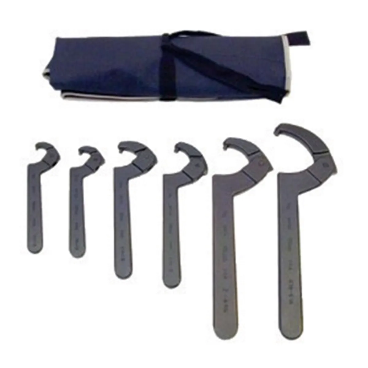 6-Piece Adj Pin Spanner Set