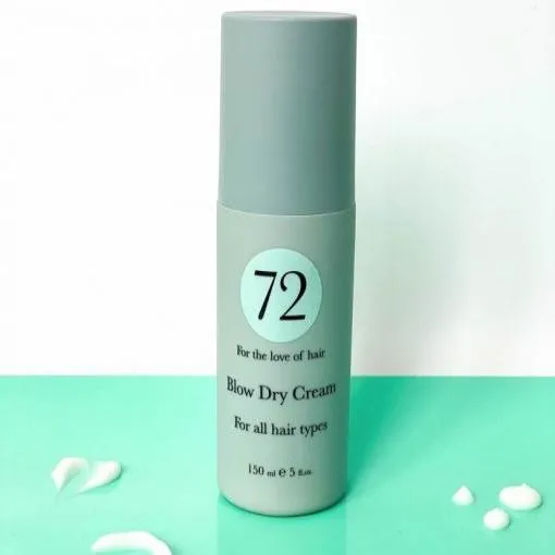 72 Hair Blow Dry Cream For All Hair Types 150ml