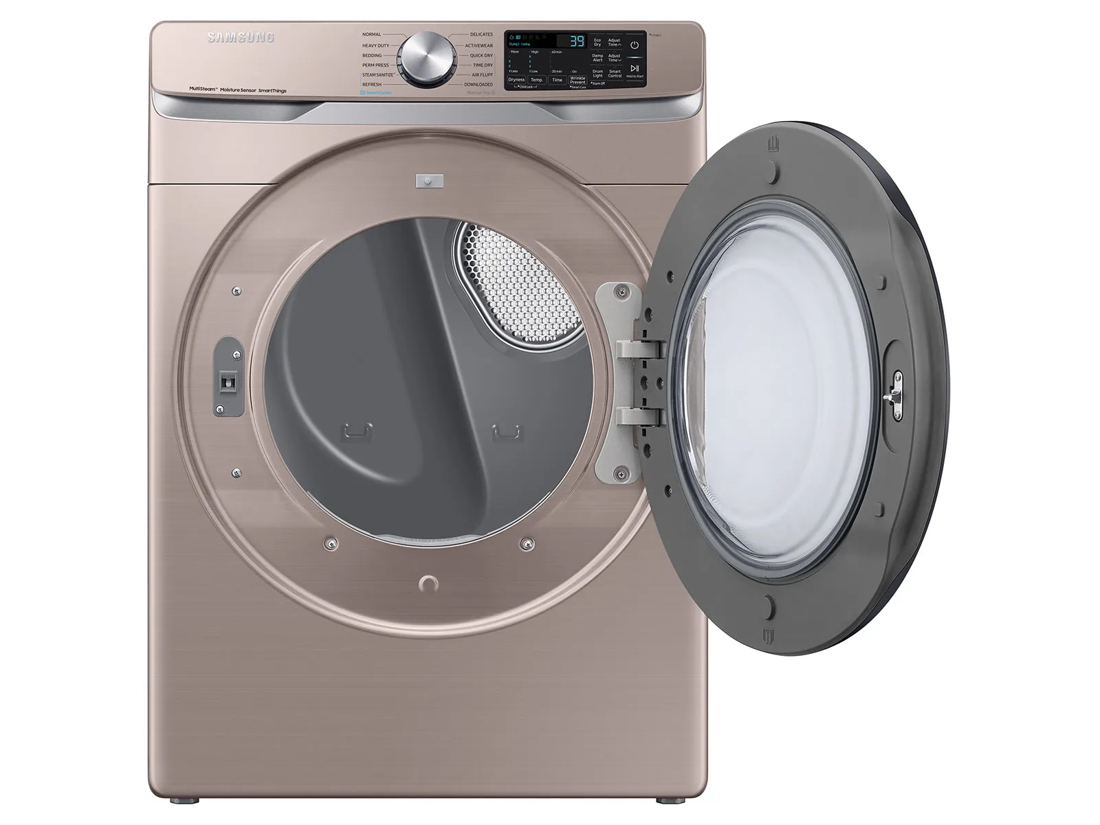 7.5 cu. ft. Smart Electric Dryer with Steam Sanitize  in Champagne - (DVE45B6300C)