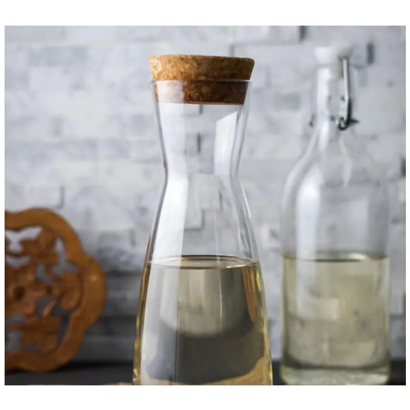 850Ml Carafe With Cork Stopper