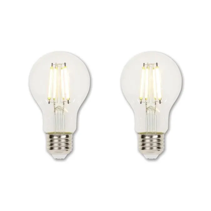 A19 6.5-Watt (60-Watt Equivalent) Medium Base Clear Dimmable Filament LED Lamp