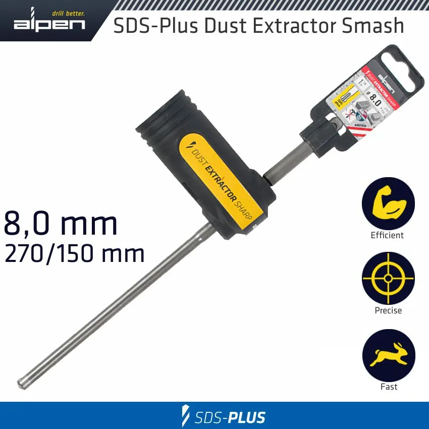 ALPEN DUST EXT SHARP MASON SDS 270/150 8.0 ALP680008