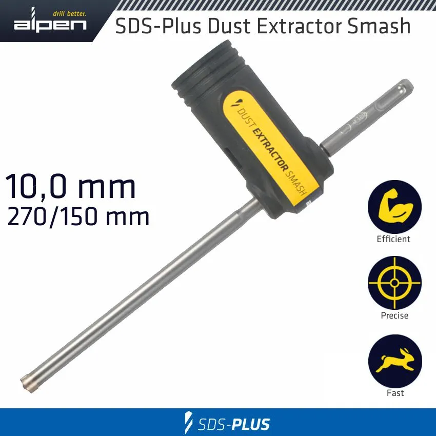 ALPEN DUST EXT SMASH CONCRETE SDS 270/150 10.0 ALP580010