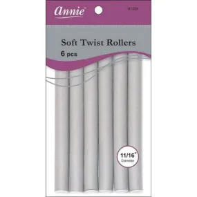 Annie Soft Twist Rollers 11/16" #1204