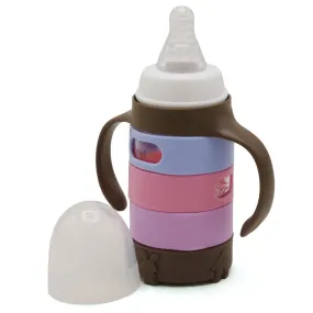 Baby Feeder Bottle 120ml - Brown