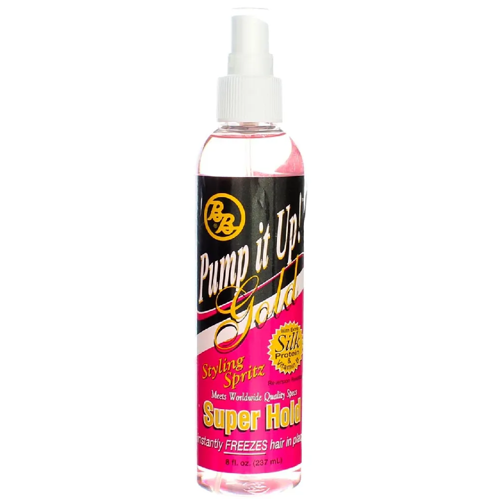 BB Pump It Up Styling Spritz Super Hold Gold Formula 8 oz