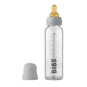 BIBS Baby Glass Bottle Complete Set 225ml | Cloud