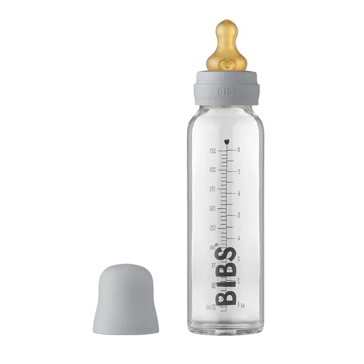 Bibs Baby Glass Bottle Complete Set 225ml