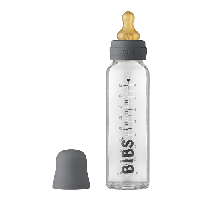 Bibs Baby Glass Bottle Complete Set 225ml