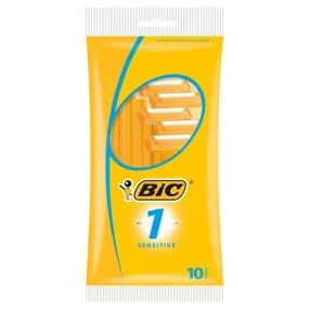 BIC 1 Sensitive Shavers - 10 Pack