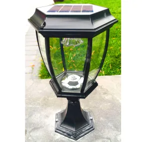 BigM 16” Elegant Looking LED Outdoor Solar Post Lights for post Top