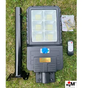 BigM 300w Solar Street Light With Motion Sensor for Commercial Use