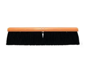 Black Tampico Push Broom 24", Case of 12