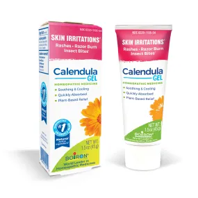 Boiron Calendula, Homeopathic Medicines for Skin Irritations, Rashes, Razor Burn, Insect Bites, 1.5 oz Gel