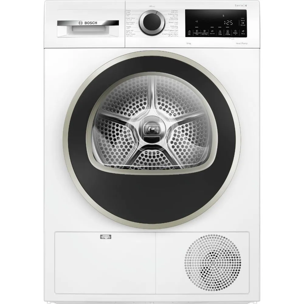 Bosch Series 4 Freestanding Heat Pump Tumble Dryer 9kg