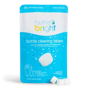 BOTTLE BRIGHT WATER BOTTLE CLEANING TABLETS