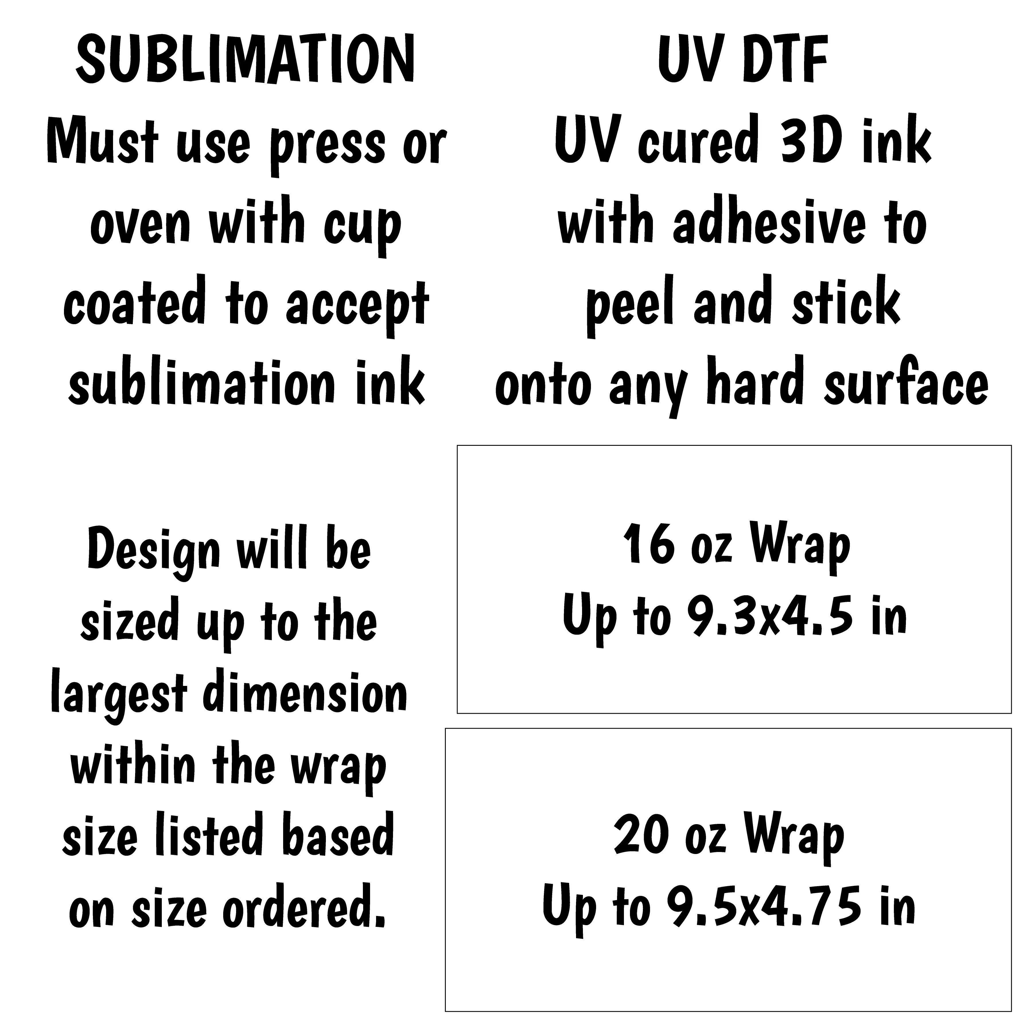 Cactus Cartoon Wrap for 16/20 oz Cups - UV DTF or Sublimation (SHIPS IN 3-7 BUS DAYS)