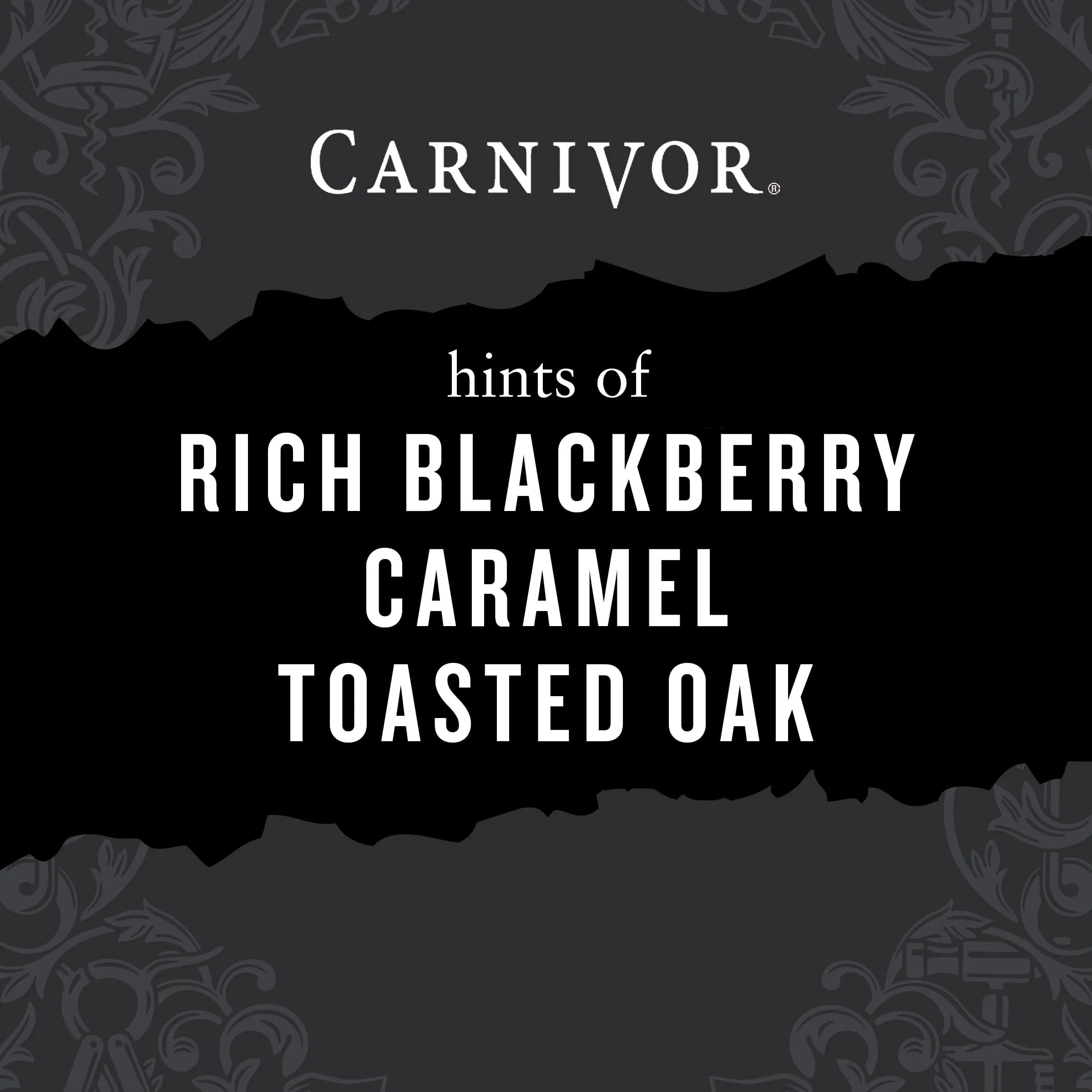 Carnivor Cabernet Sauvignon, California Red Wine, 750ml Glass Bottle