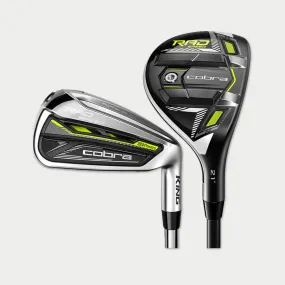 Cobra RADSpeed 5H 6-PW GW Combo Iron Set with Steel Shafts