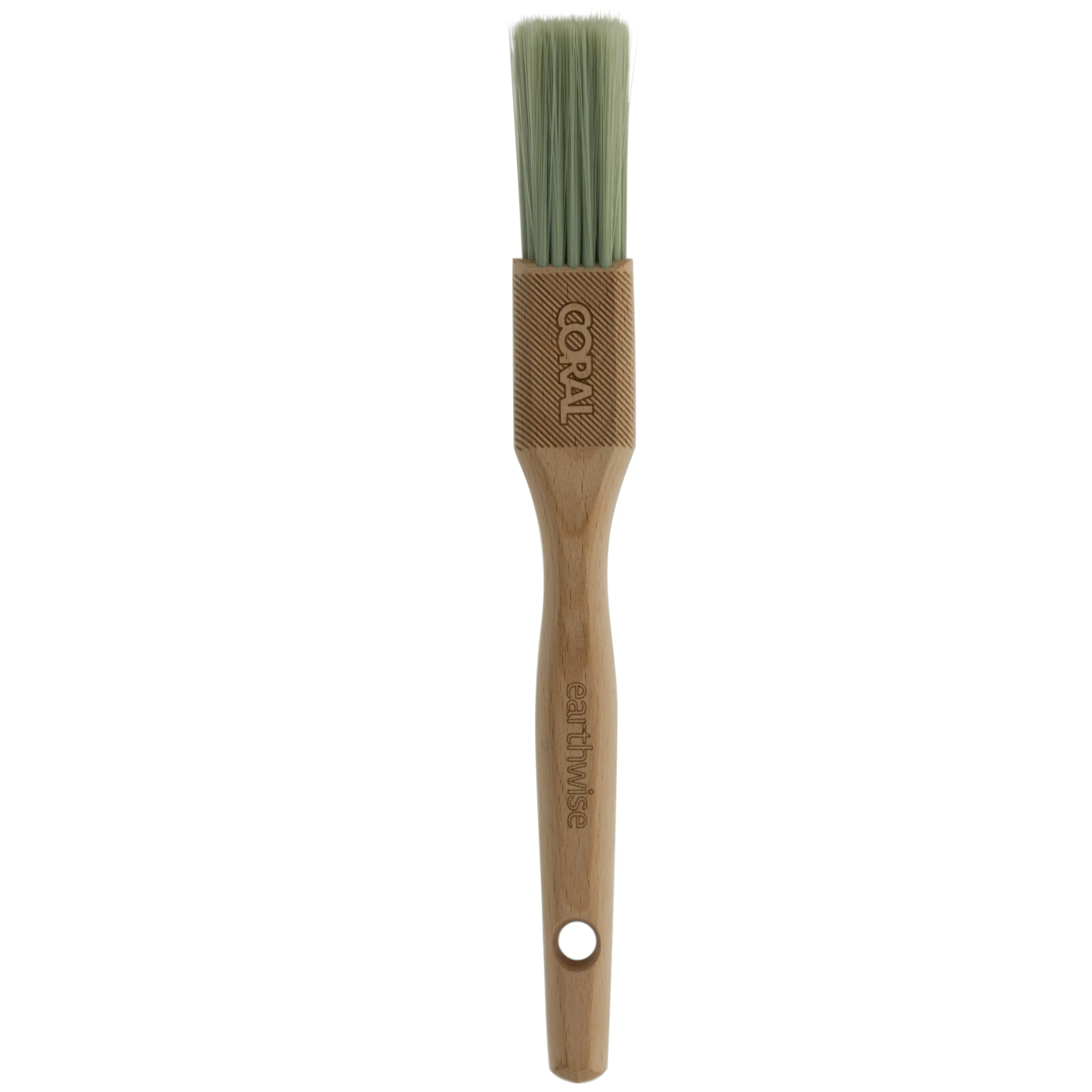 Coral Earthwise 1" Flat Paint Brush with Straight Cut