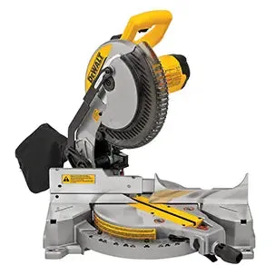 DeWalt 12-Inch Sliding Compound Miter Saw, Double Bevel