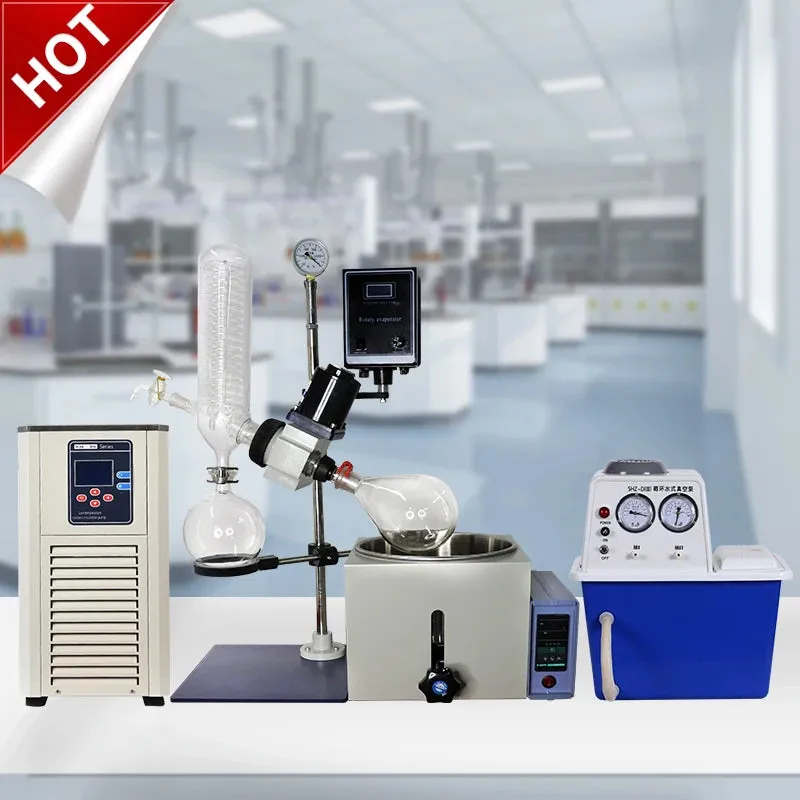 Efficient Vacuum Rotary Evaporator: Streamline Your Distillation Processes I 2L 5L 20L 50l Rotary Evaporator