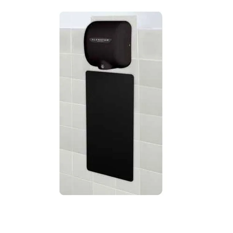 Excel Dryer XLERATOR® 89B - Black Wall Guards Plastic (Set of 2)