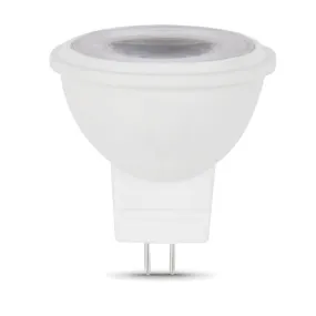 Feit Electric BPFTD/930CA LED Bulb, Track/Recessed, MR11 Lamp, 20 W Equivalent, GU4 Lamp Base, Dimmable, Clear