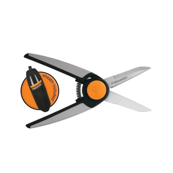 FISKARS 399205-1002 Multi-Snip, Stainless Steel Blade, Soft-Grip Handle