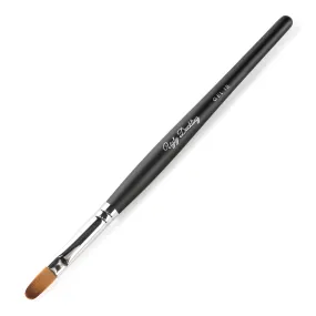 GEL 10 BRUSH - MATTE BLACK WOOD HANDLE