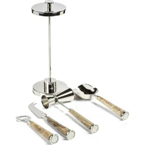 Gela 5-Piece Bar Tool Set