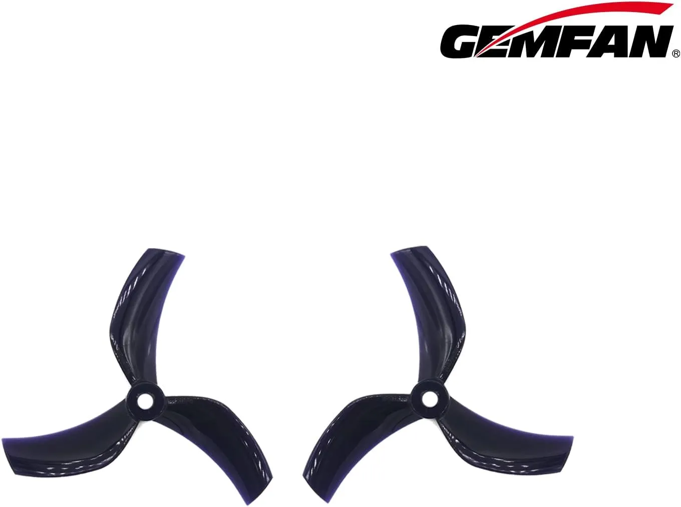 Gemfan D90 90mm 3.5" 3-Blade Ducted Cinewhoop Propeller (Set of 4) - Black