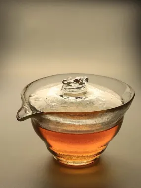 Gohobi Handmade Tea Glass Gaiwan  Hohin Teapot