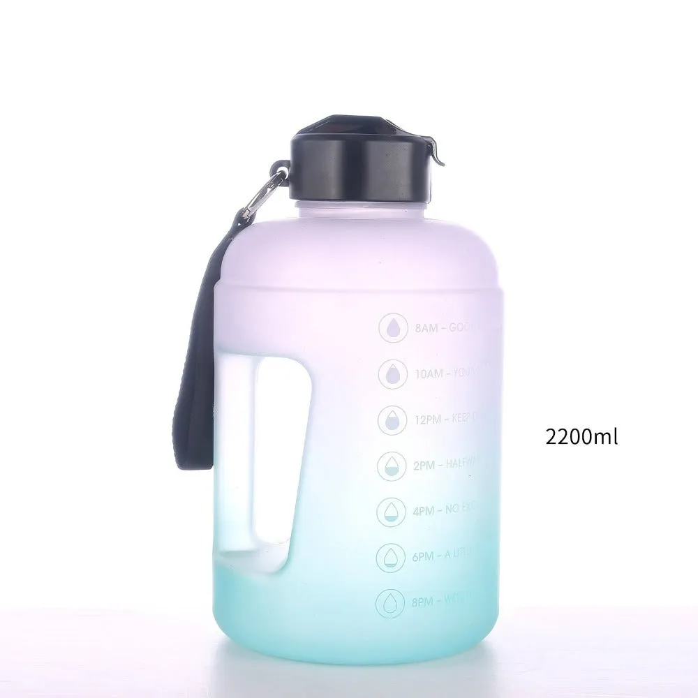 Gym Theme Stylish Tumbler Water Bottle.(2.2L)