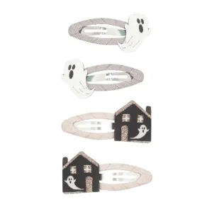 Hair Clips - Haunted House