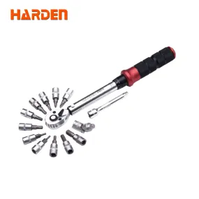 Harden 13Pcs 1/4" Torque Wrench SetSize5-25N.m