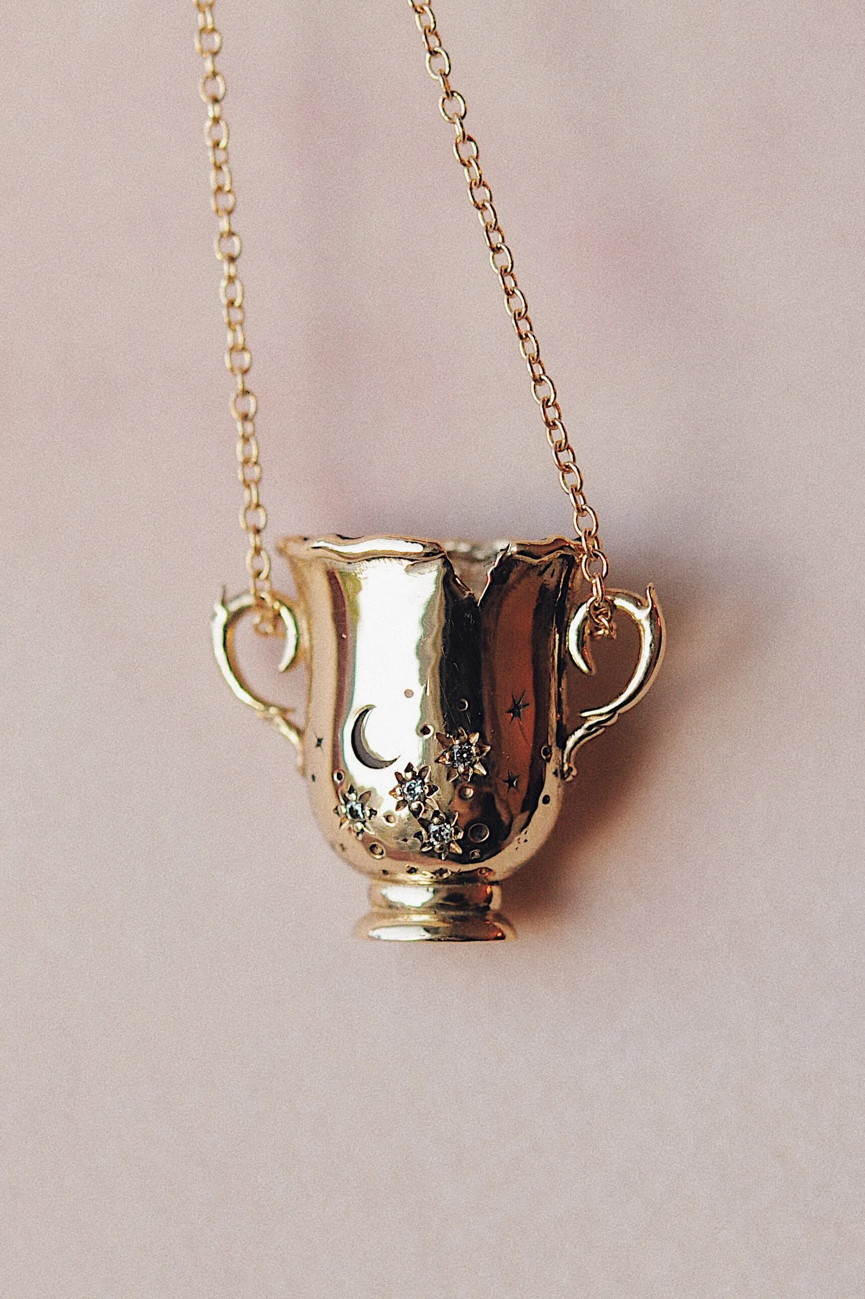 Her Cup of Stars Necklace