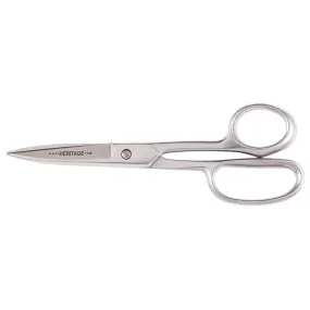 Heritage Cutlery 758S 8'' Straight Stainless Trimmer / Serrated